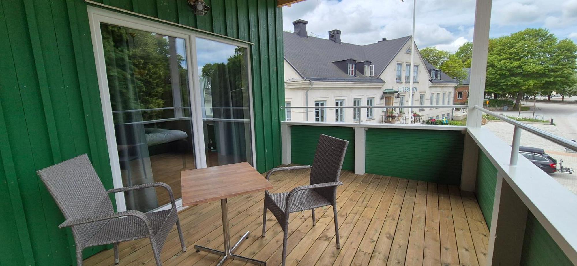 Slite Badhotell Bagian luar foto